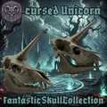 Đầu lâu Kỳ Lân Nguyền Rủa / Cursed Unicorn Skull - Thumbnail 7