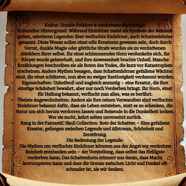 Đầu lâu Kỳ Lân Nguyền Rủa / Cursed Unicorn Skull - Image 10