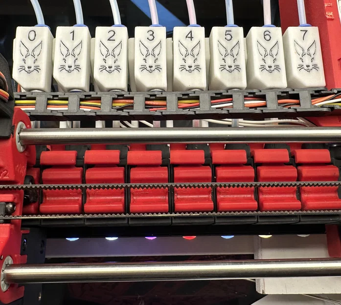 Thiết kế lại khối coupler thẳng cho ERCF v2 với giá đỡ và đèn LED - Image 1