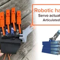 [BETA] Cánh tay robot khớp nối - điều khiển bằng servo - Thumbnail 1