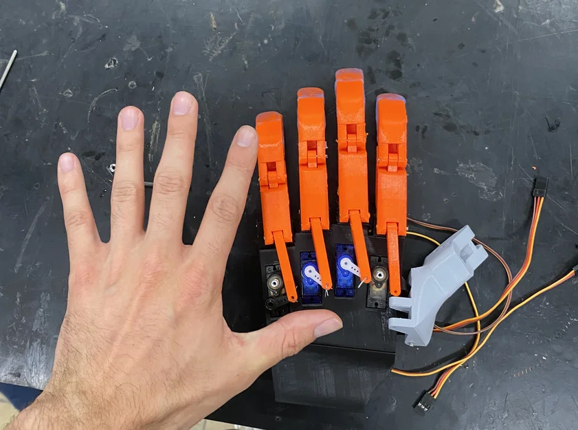 [BETA] Cánh tay robot khớp nối - điều khiển bằng servo - Image 4