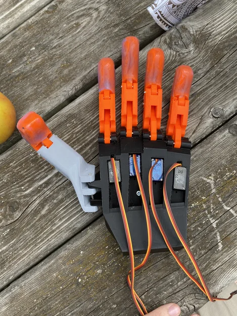 [BETA] Cánh tay robot khớp nối - điều khiển bằng servo - Image 5