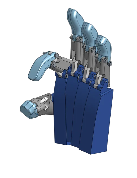 [BETA] Cánh tay robot khớp nối - điều khiển bằng servo - Image 8