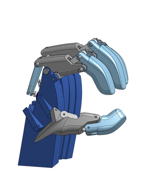 [BETA] Cánh tay robot khớp nối - điều khiển bằng servo - Image 9