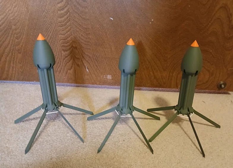 Remix mũi tên (Nose Cone) cho tên lửa/súng phóng lựu CO2 - Image 1