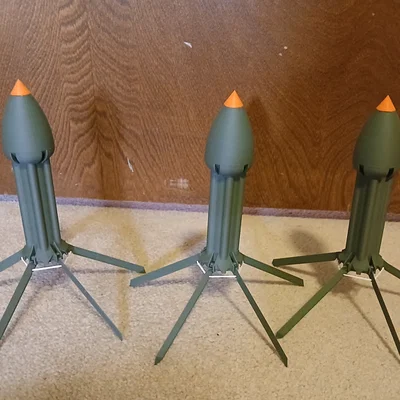 Remix mũi tên (Nose Cone) cho tên lửa/súng phóng lựu CO2