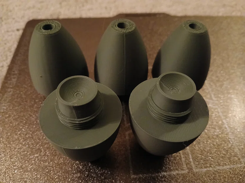 Remix mũi tên (Nose Cone) cho tên lửa/súng phóng lựu CO2 - Image 7