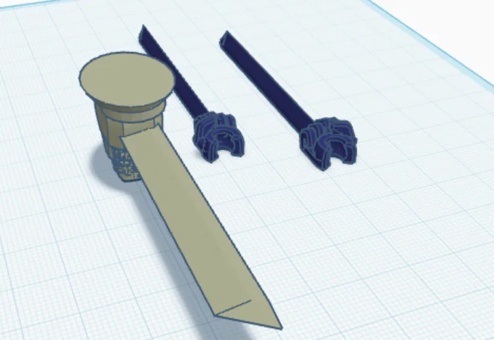 Bộ phụ kiện Katana Man cho mô hình Dummy 13 - Tùy chỉnh cực ngầu - Image 1