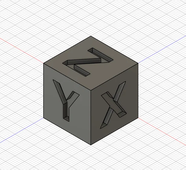 Khối lập phương hiệu chuẩn máy in 3D (Calibration Cube) - Image 1