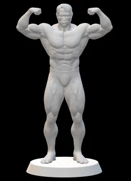 Mô hình Arnold Schwarzenegger kèm đế trưng bày - Image 2