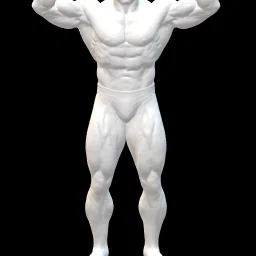 Mô hình Arnold Schwarzenegger kèm đế trưng bày