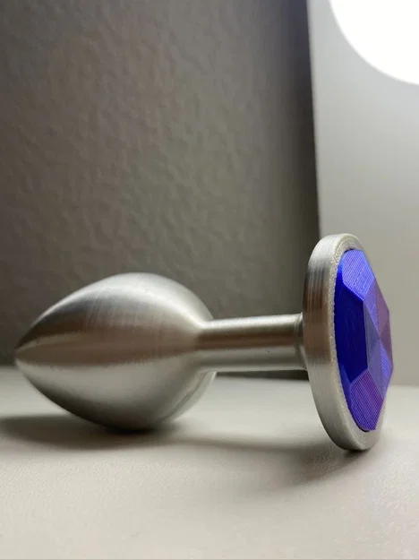 Mô hình trang trí hình giọt nước đính đá quý - In 3D độc đáo - Image 2