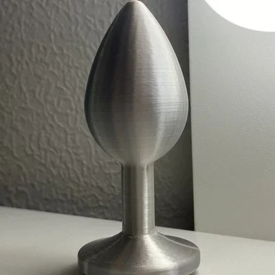 Mô hình trang trí hình giọt nước đính đá quý - In 3D độc đáo