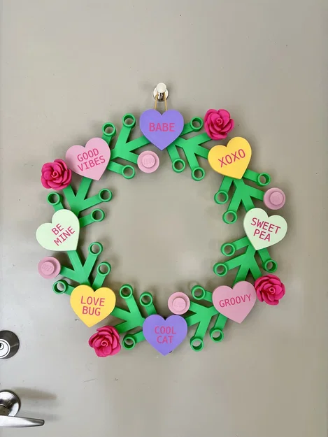 Hoa hồng cho vòng hoa Lego - Image 2