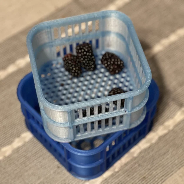 Bộ giỏ đựng trái cây lồng nhau (Fruit Basket) in 3D tiện lợi - Image 2