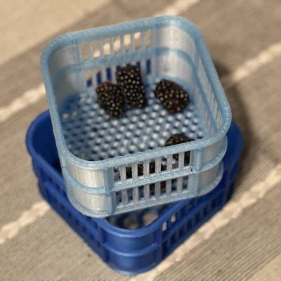 Bộ giỏ đựng trái cây lồng nhau (Fruit Basket) in 3D tiện lợi