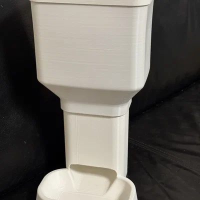 Máy cho mèo ăn (bản không chữ, đáy phẳng)