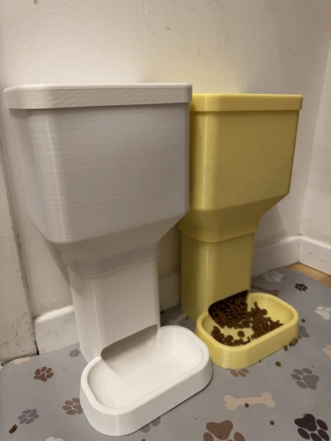 Máy cho mèo ăn (bản không chữ, đáy phẳng) - Image 4