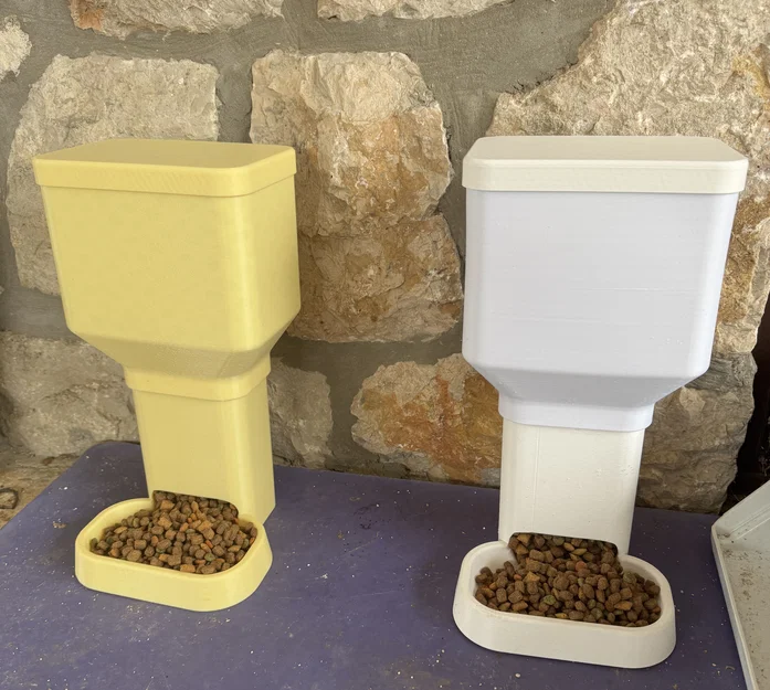 Máy cho mèo ăn (bản không chữ, đáy phẳng) - Image 6