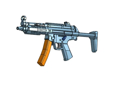 Mô hình súng MP5 3D chi tiết cho người đam mê sưu tầm - Image 2