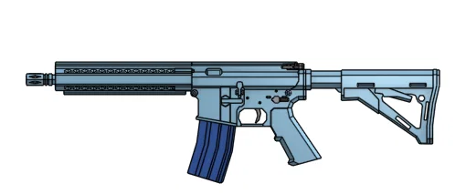 Mô hình súng trường MK18 in 3D chi tiết ấn tượng - Image 3