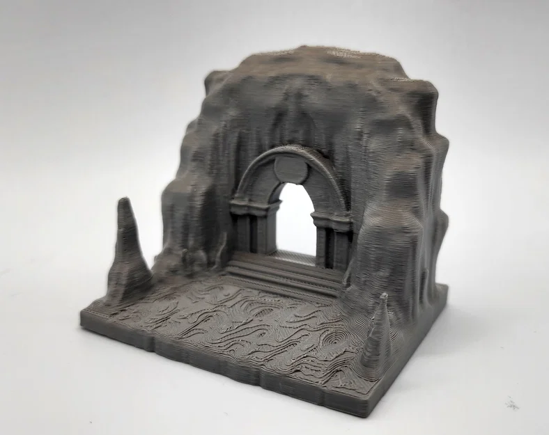 Mô hình Lối vào Pháo đài trên Núi - Image 1