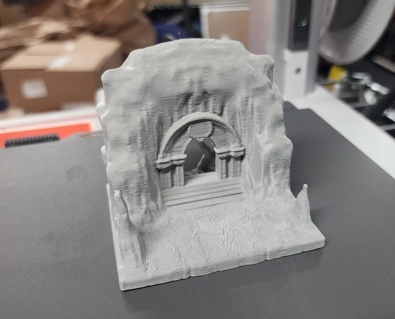 Mô hình Lối vào Pháo đài trên Núi - Image 5