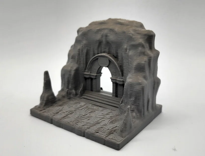 Mô hình Lối vào Pháo đài trên Núi - Image 6