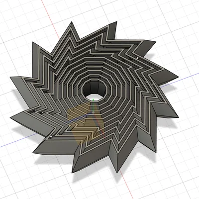 Mô hình Fidget toy hình ngôi sao 3D giải trí cực đã tay