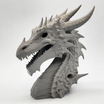 Tượng Bán Thân Rồng (Dragon Bust Sculpture)