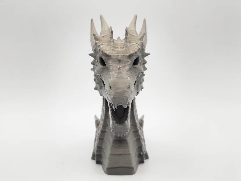 Tượng Bán Thân Rồng (Dragon Bust Sculpture) - Image 4