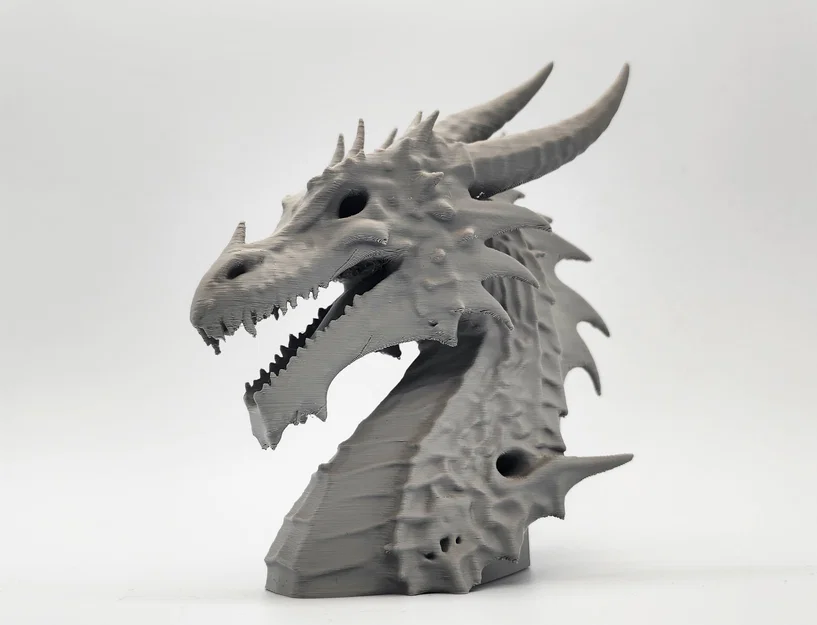 Tượng Bán Thân Rồng (Dragon Bust Sculpture) - Image 6