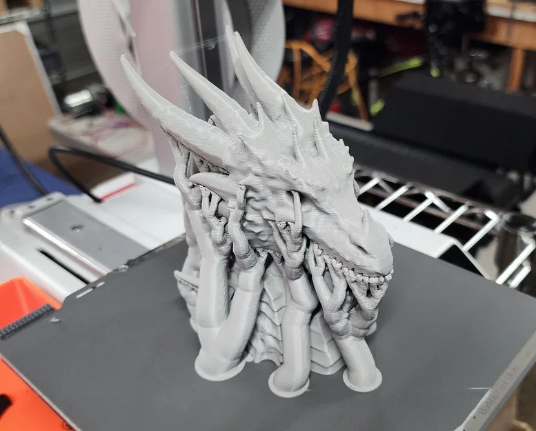 Tượng Bán Thân Rồng (Dragon Bust Sculpture) - Image 7