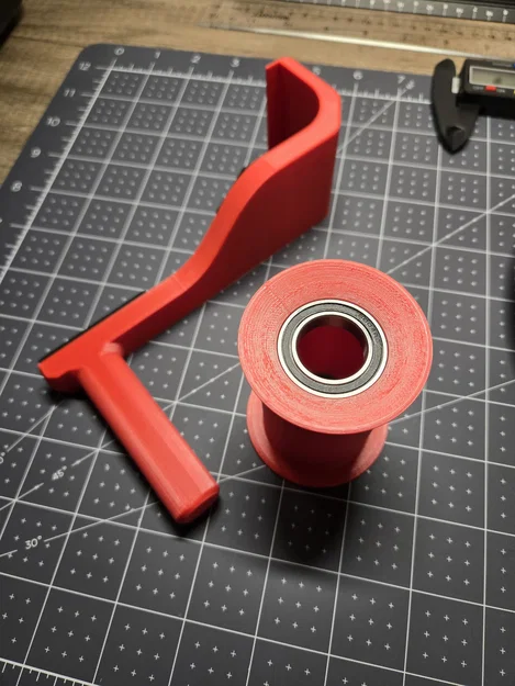 Giá đỡ cuộn chỉ gắn bên hông cho FlashForge Adventurer 5M Pro (dùng vòng bi) - Image 4