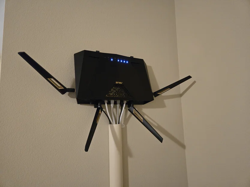 Giá treo tường cho router ASUS RT-AX88U Pro (AX6000) - Image 1