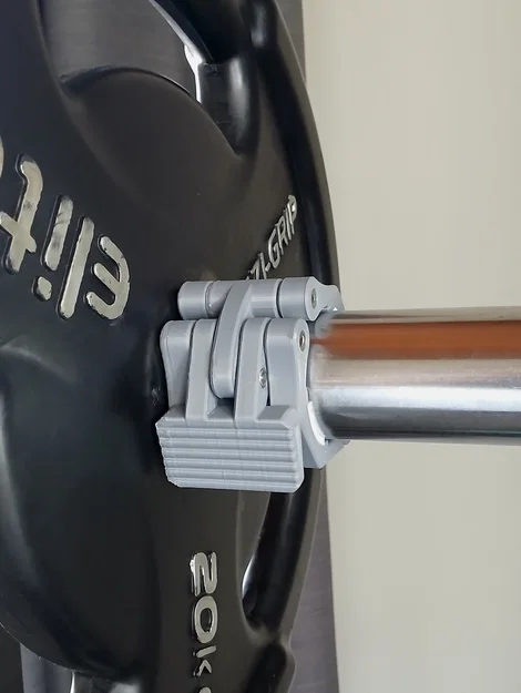 Kẹp tạ đòn Olympic (Olympic Barbell collar) với cơ chế tháo nhanh - Image 2