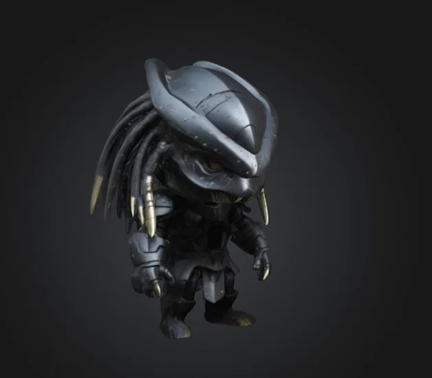 Mô hình Predator phong cách Chibi cho in 3D (FDM) - Image 1