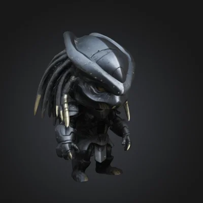 Mô hình Predator phong cách Chibi cho in 3D (FDM)