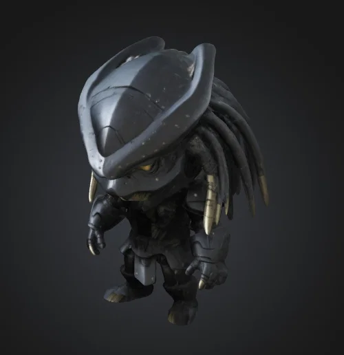 Mô hình Predator phong cách Chibi cho in 3D (FDM) - Image 2