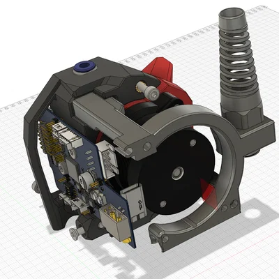 Ngàm gắn cáp PG7 cho máy đùn Galileo2
