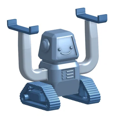 Hold-E: Robot nhỏ giữ đồ trên bàn làm việc