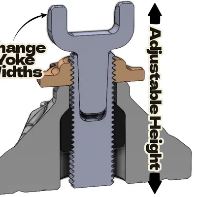 Bộ Giá Đỡ Súng Rifle Bench Rest Assembly