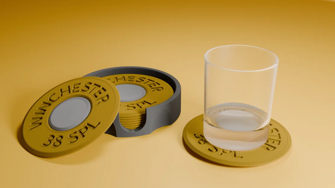 Đế lót ly hình viên đạn (Bullet Coaster) - Image 1