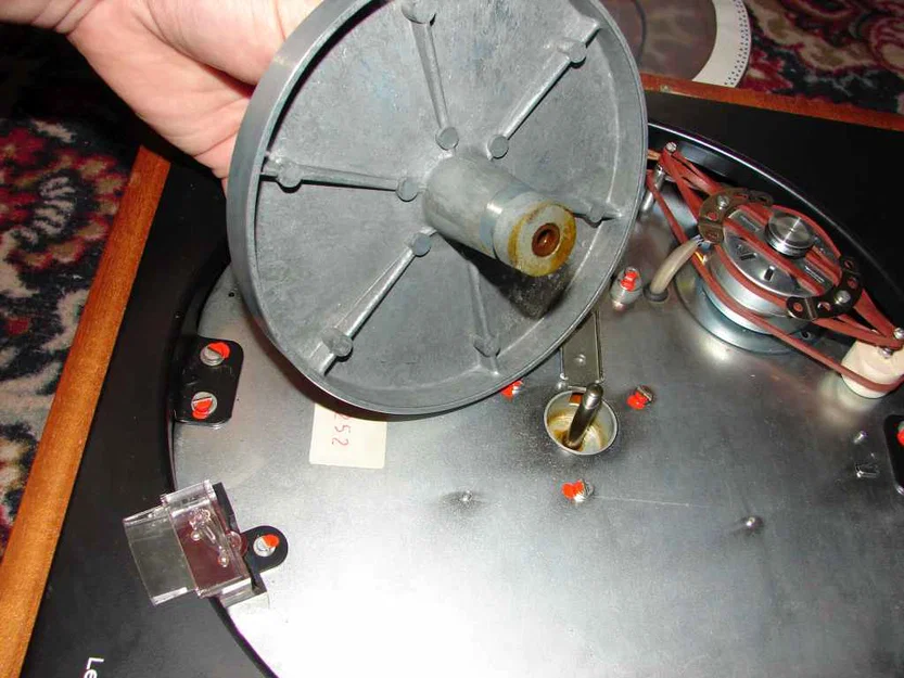 Đĩa xoay 3D thay thế cho mâm đĩa than Lenco L75/200 bền đẹp - Image 1