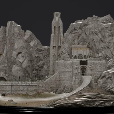 Mô hình pháo đài Helm's Deep từ Chúa tể những chiếc nhẫn (LotR)
