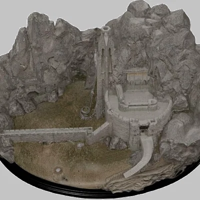 Mô hình pháo đài Helm's Deep từ Chúa tể những chiếc nhẫn (LotR)