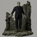 Mô hình 3D Frankenstein 1931 Universal Monsters ấn tượng - Thumbnail 1