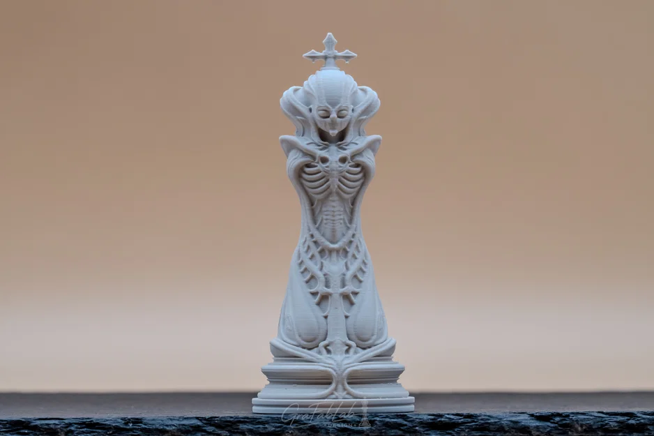 Alien Genesis "King" - Quân cờ Vua phong cách biomechanical - Image 3