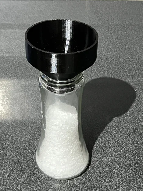 Phễu chiết tiêu muối tiện lợi, tiết kiệm không gian, phù hợp mọi loại cối xay - Image 3