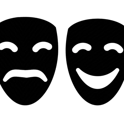 Mặt nạ sân khấu Hài và Bi kịch